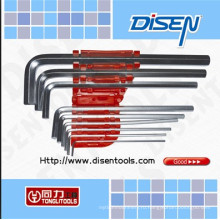 9 PCS SGS утвержденный профессиональный пластиковый корпус Hex Key Set